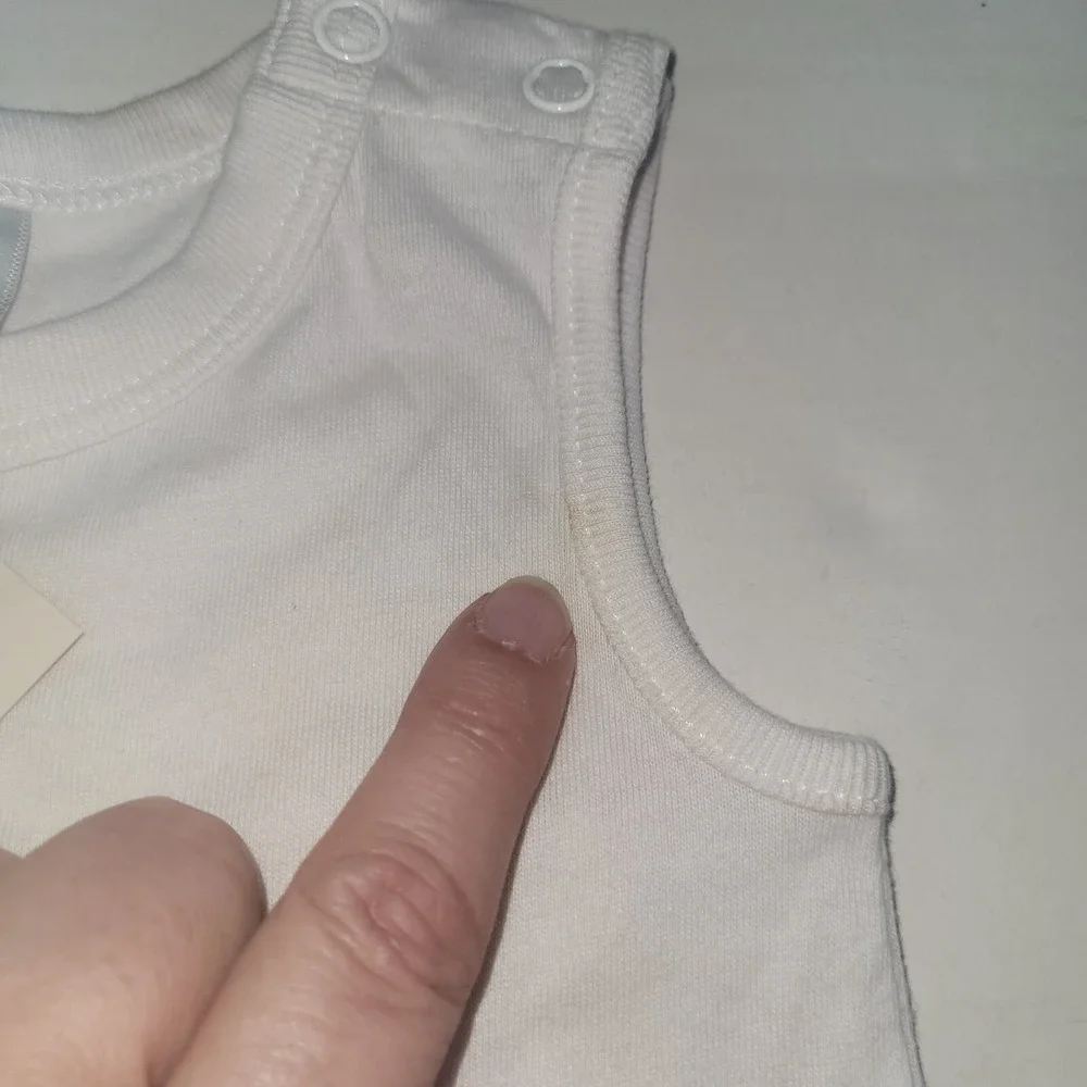 Tiny Tillia Shirt Infant 6-9 Months White One Piece Cotton Outfit Chicken‎ Egg